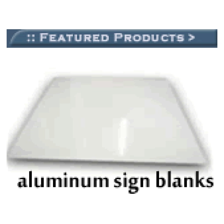 ALUMINUM SIGN BLANK - SQUARE CORNERS 18 x 24 0.040 (White/White) - Not  for Sublimation