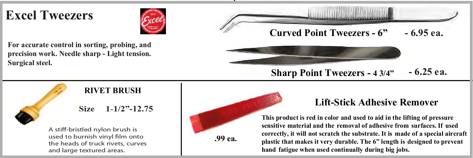 Vinyl Application Tools Graphic Commerce Ltd.