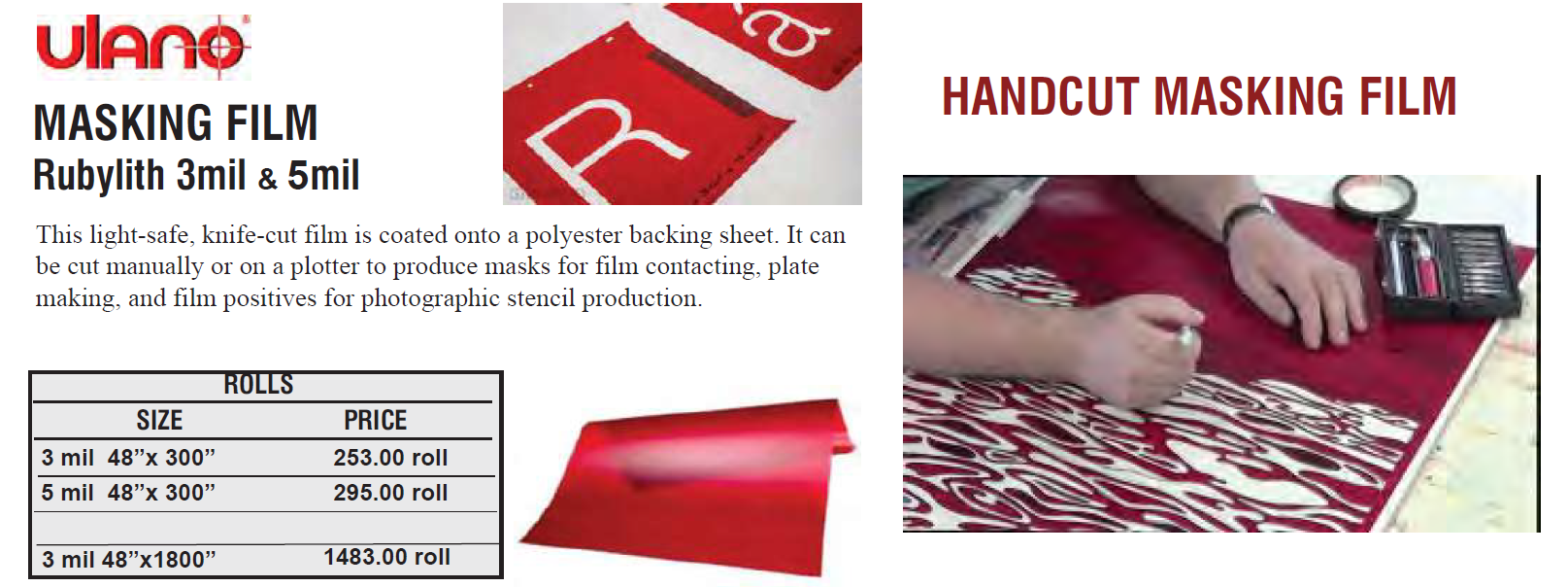 Rubylith and Masking Film: Awesome Tools For Stencils and Masking - Artist  Run Website