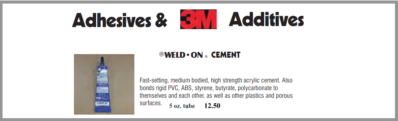 adhesives 1 2 - Adhesives - Spray, Cement, Tape