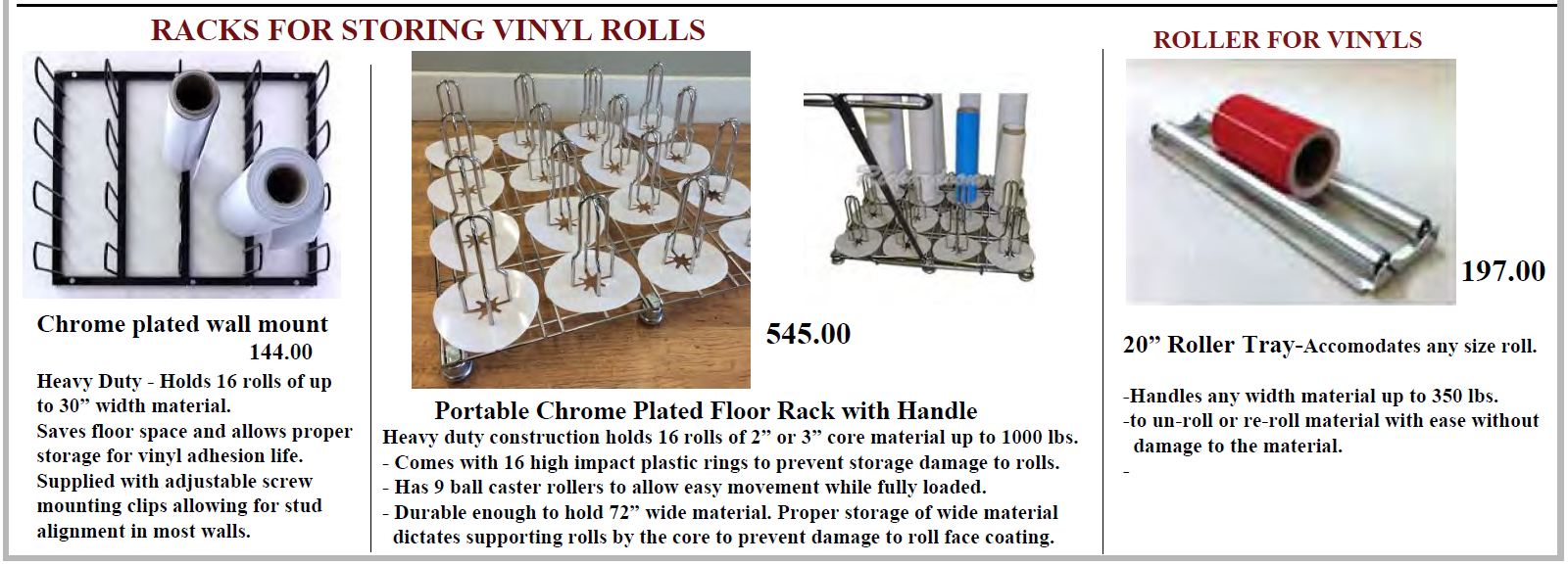 racks roller vinyl 1 - Racks - Vinyl Storage
