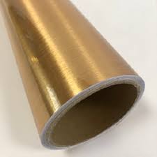 brush gold poly image 1 - Polyesters Metallized