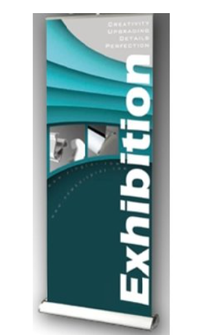 roll up deluxe banner stand - Sign Stands
