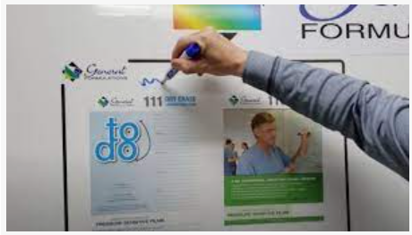 GF 111 Dry Erase 1 - Dry Erase Clear Laminate Films